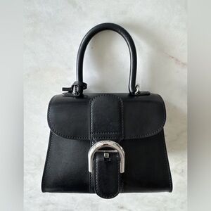 Delvaux brilliant mini Black Leather mm